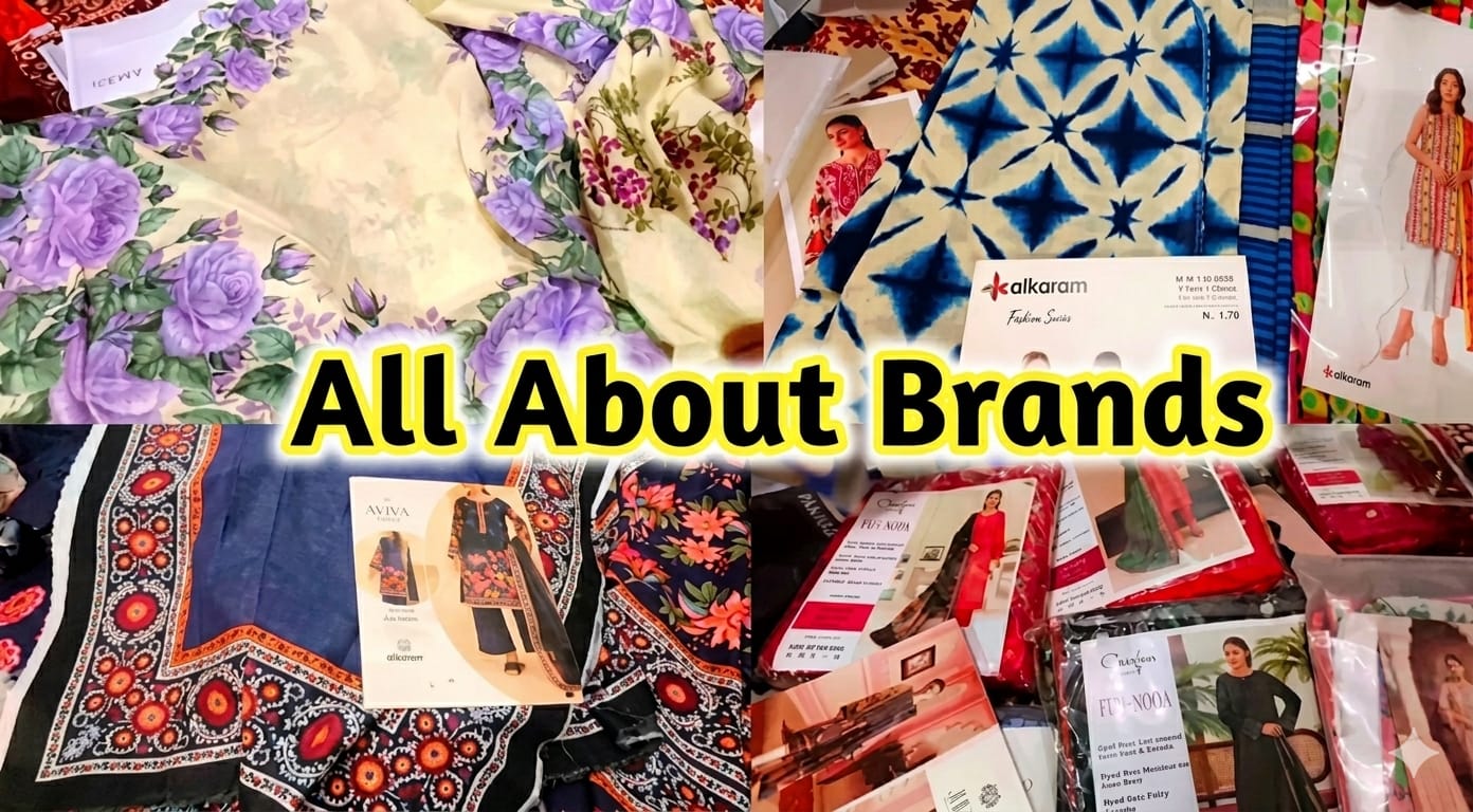 All About Brands | Sana Safinaz, Orient, MTJ & many More